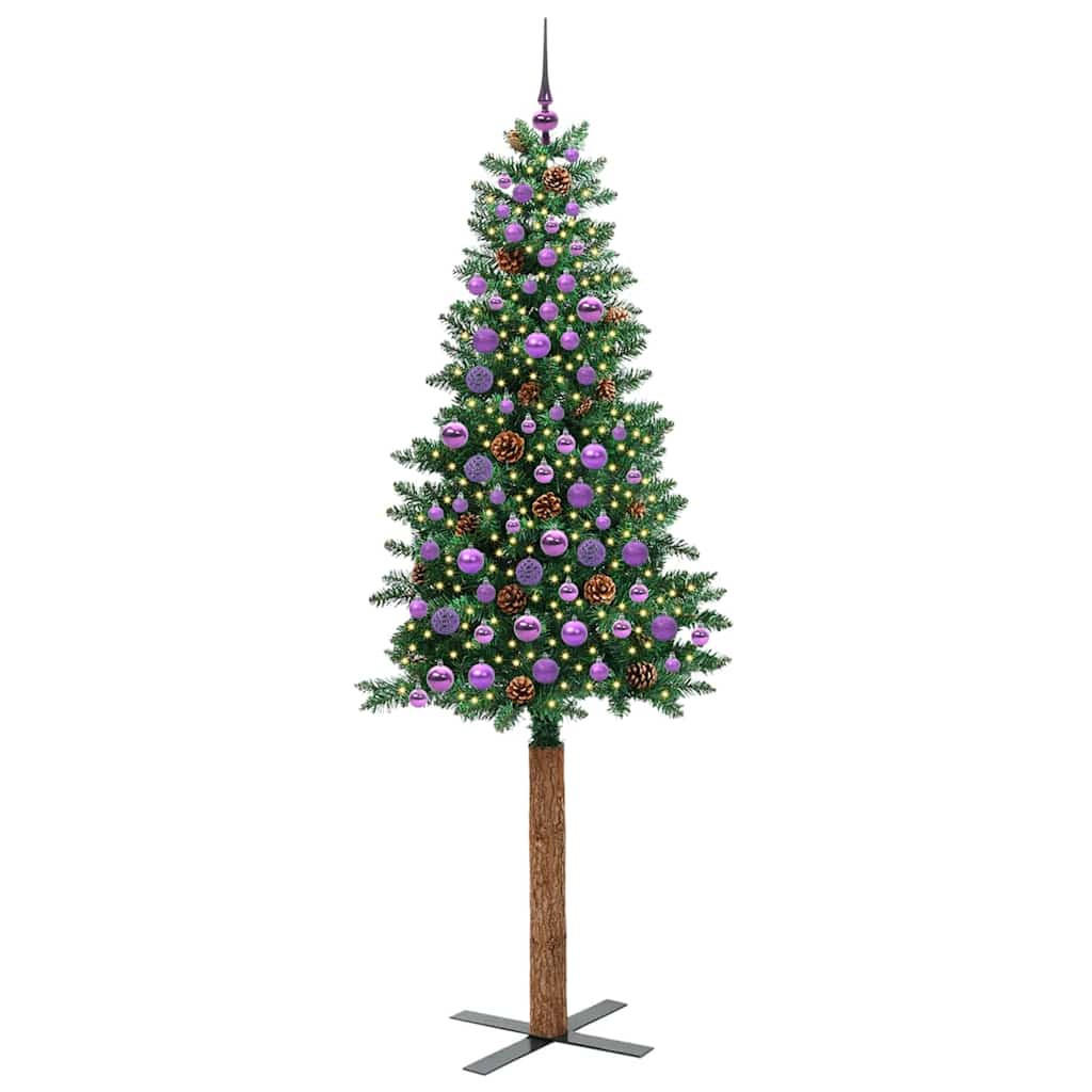 vidaXL Weihnachtsbaum Grün 210 cm