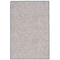 SCHLINGENTEPPICH MEMORY MELIERT - Blau/Grau, Textil (100/400cm) - Snapstyle