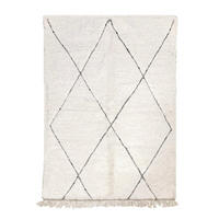 BERBERTEPPICH aus reiner Wolle beige - Beige, Naturmaterialien (150/250cm) - AFK Living