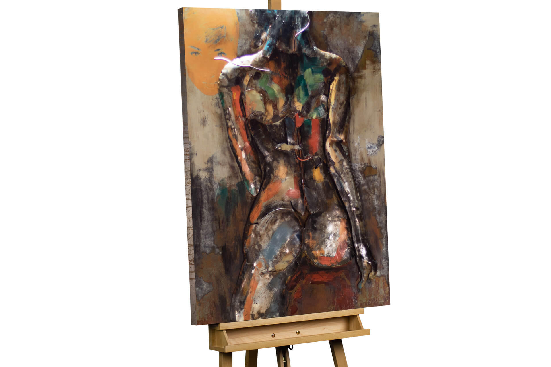 Kunstloft Metallbild Mehrfarbig 6.5x70 cm