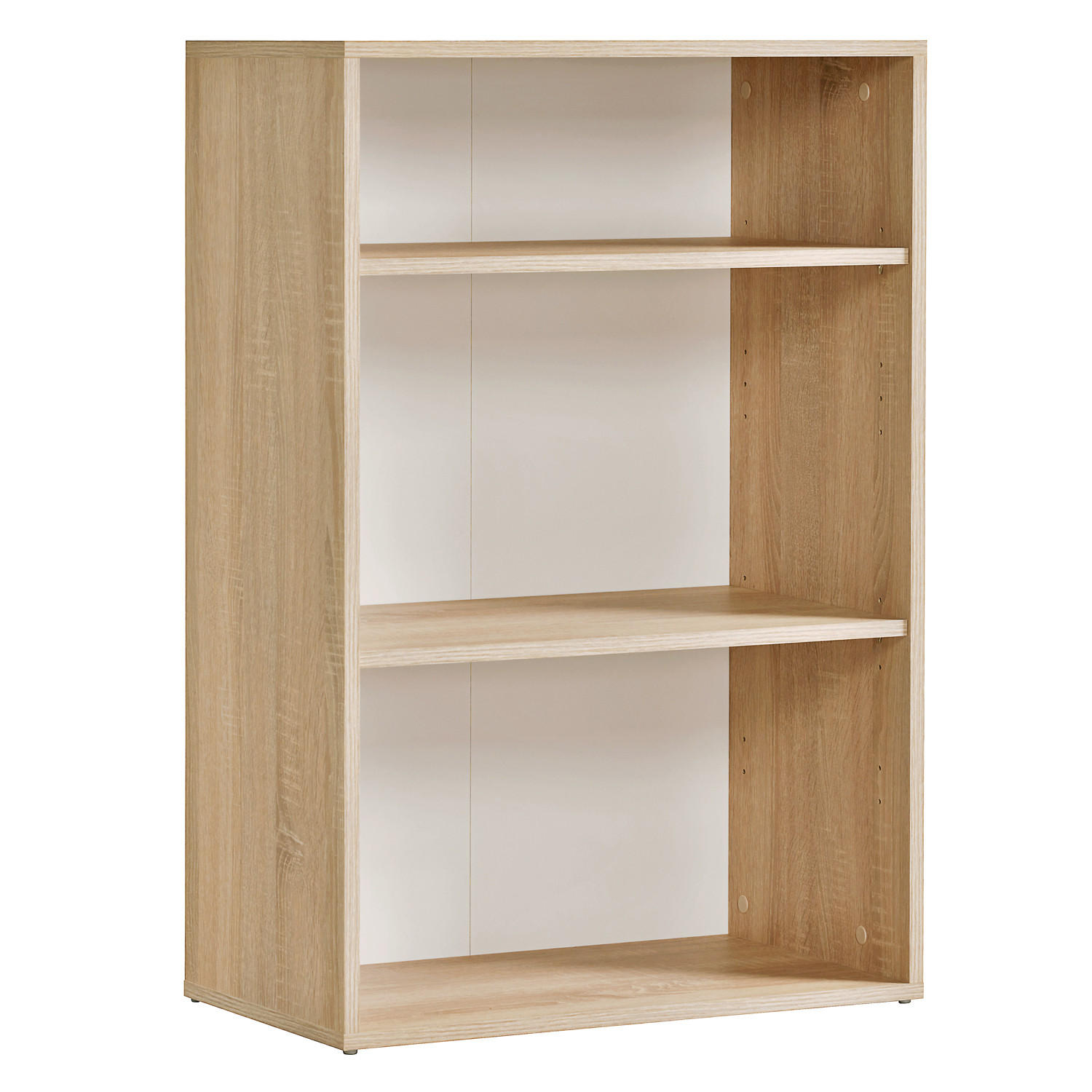 BÜCHERREGAL Der Bücherwurm - Sonoma Eiche, Holzwerkstoff (60/91/34.5cm) - Mokebo