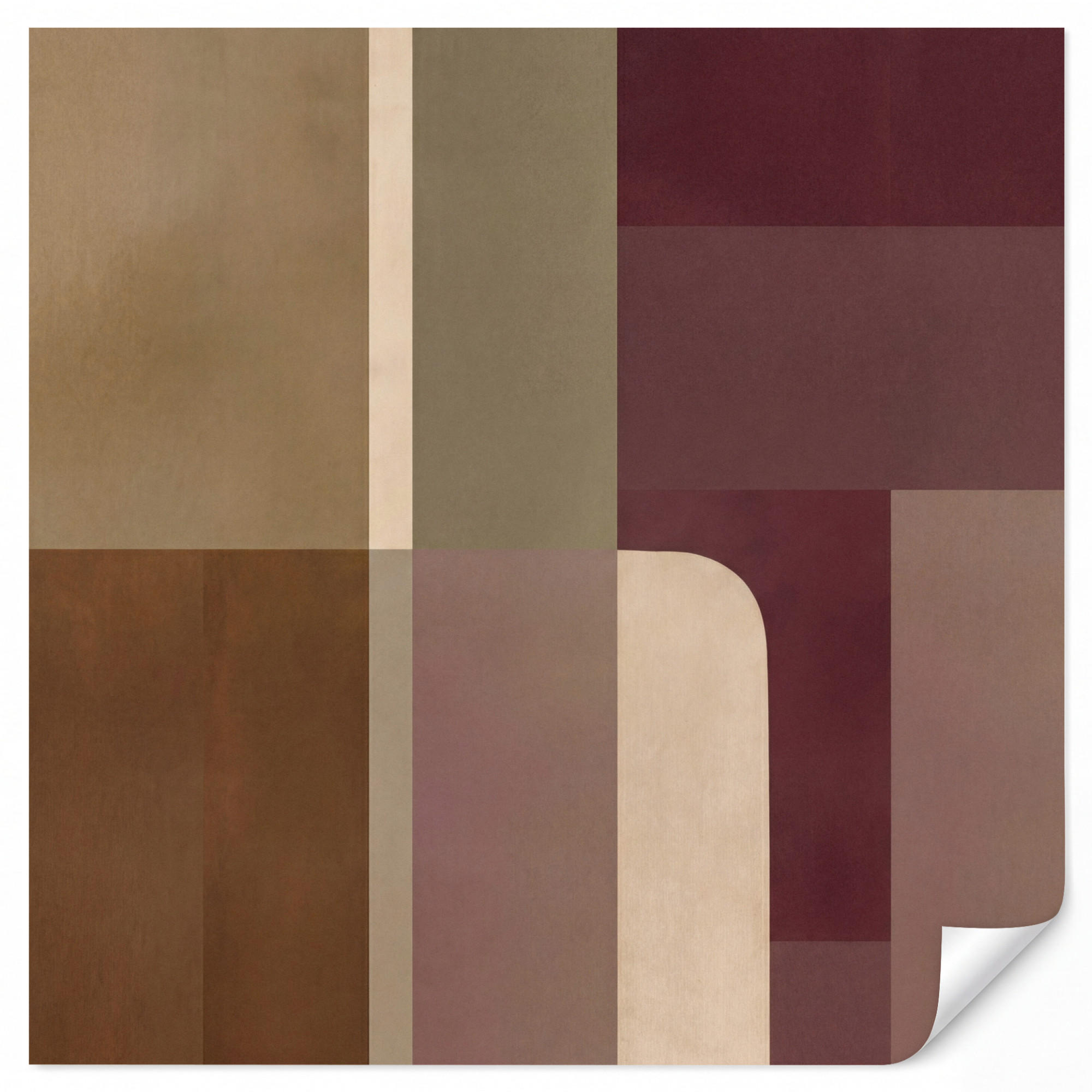 OnlyWow Tapete Mehrfarbig 200x220 cm