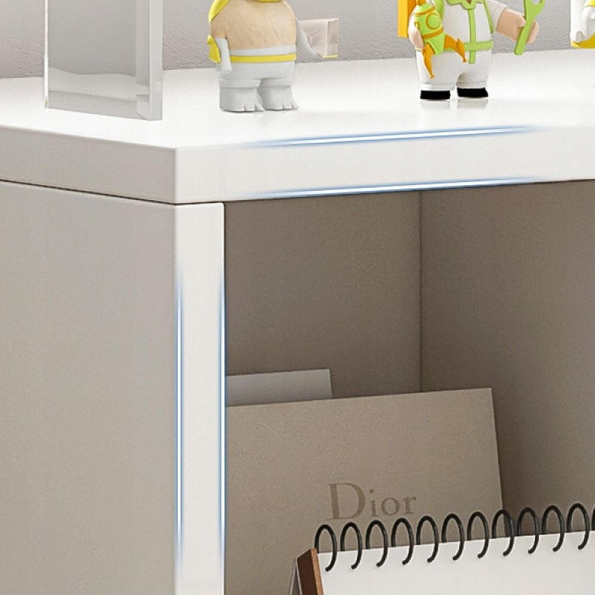 BÜCHERREGAL, weiß 90/60/30 cm - Weiß, Holzwerkstoff (90/60/30cm) - Rexo