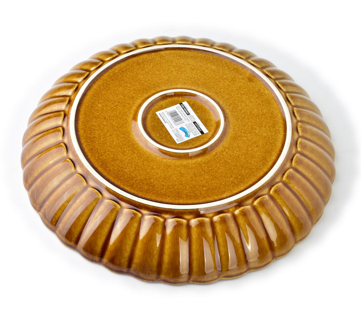 DINNERTELLER Evie Honig 27/27/4 cm Keramik - Honig, Keramik (27cm) - Mondex