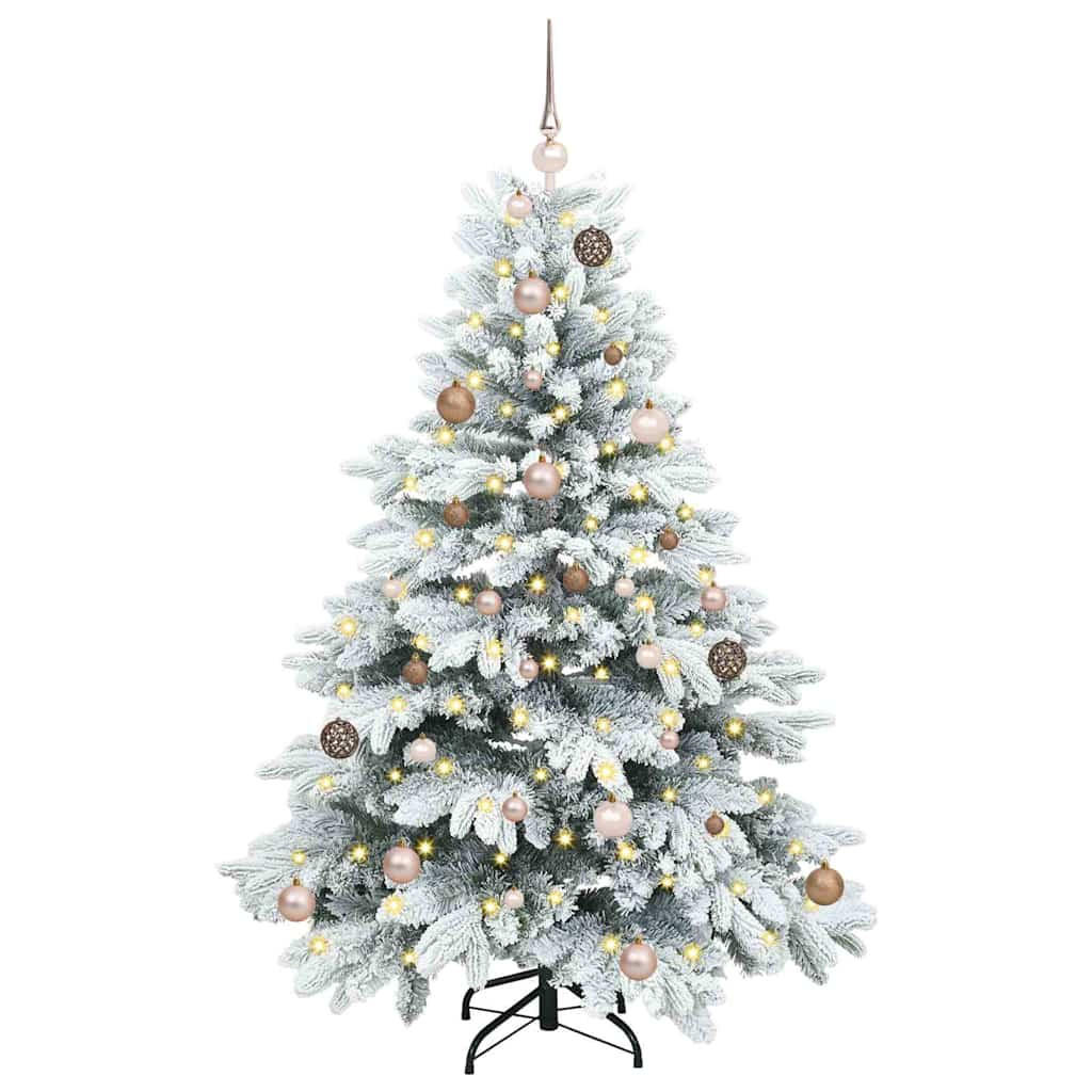 vidaXL Weihnachtsbaum Weiß 150 cm