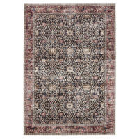 VINTAGE-TEPPICH George waschbar 200x300 cm - Rot/Multicolor, Kunststoff (200/300cm) - benuta