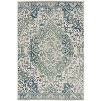 IN- UND OUTDOOR TEPPICH CARPETTO - Mintgrün, Textil (133/190cm) - Pergamon