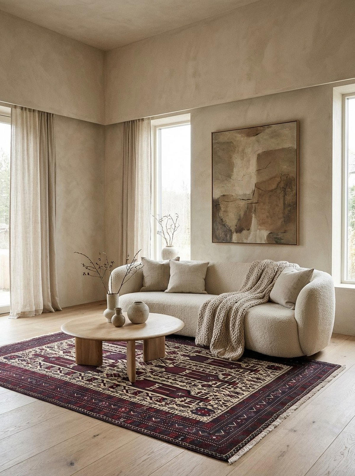 ORIENTTEPPICH handgeknüpft Afshar Beige 247/160 cm Schurwolle - Beige, Textil (160/247cm) - Looma