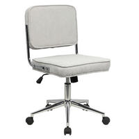 BÜROSTUHL Liv Schreibtischstuhl höhenverstellbar mit Rollen Grau - Grau, Textil (48/94/47cm) - SVITA