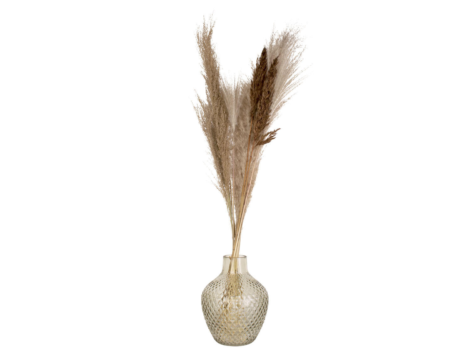 VASE Delight Grün 18/18/20 cm - Grün, Glas (18/20cm) - Present Time