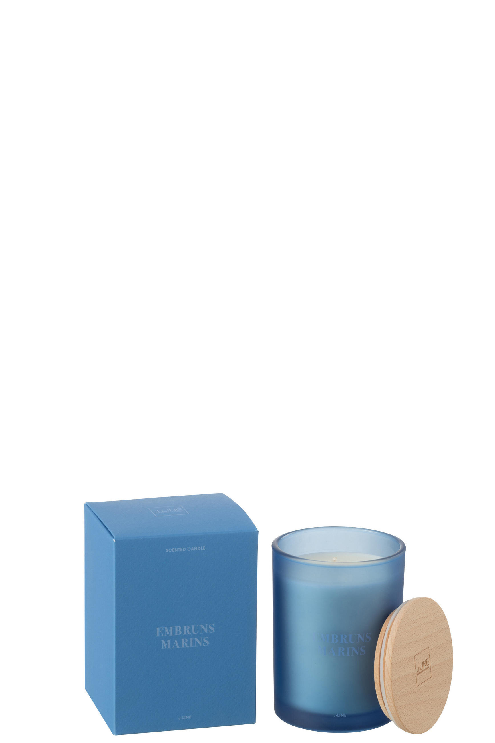 DUFTKERZE ACCORDS ESSENTIELS - Blau - 38 Std. - Blau, Paraffin (8.5/12.5cm) - J-Line