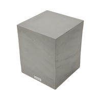 BEISTELLTISCH COLORADO aus GF-Beton, Wetterbeständig, 35x35x46 cm - Grau, Naturmaterialien (35/35/46cm) - Elementi