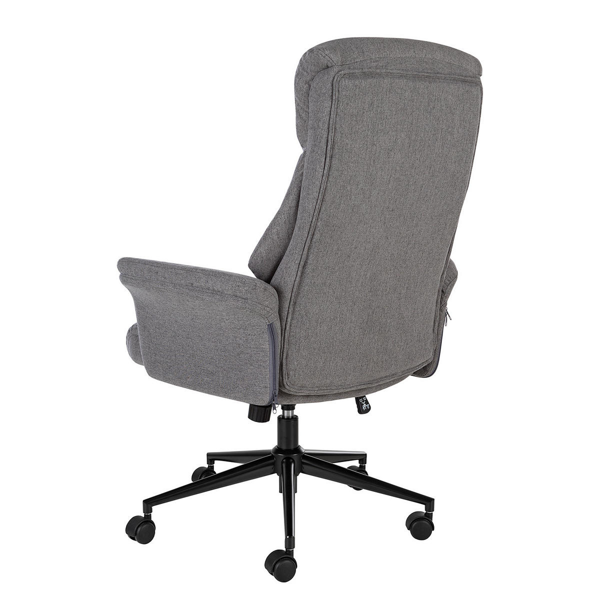 BÜROSTUHL - Flachgewebe / Nylon - Grau, Kunststoff/Textil (70/107/72cm) - home24