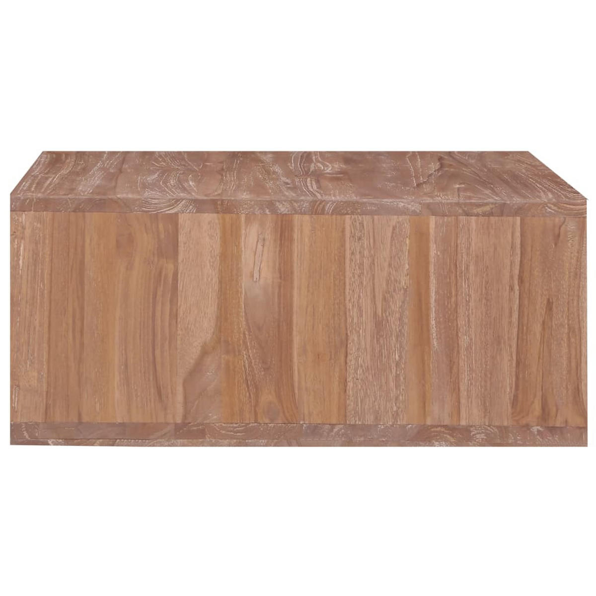 COUCHTISCH 70 x 70 x 30 cm Massivholz - Braun, Holzwerkstoff (70/70/30cm) - furnicato