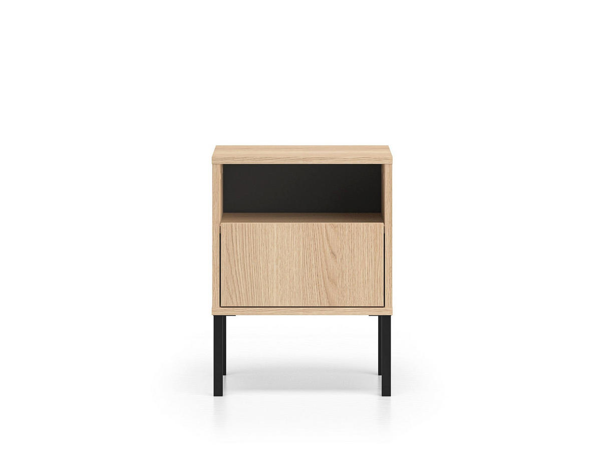 NACHTTISCH – 40 cm – Barnee – Sonoma Eiche - Sonoma Eiche, Holzwerkstoff (40/53/34cm) - hi-markt