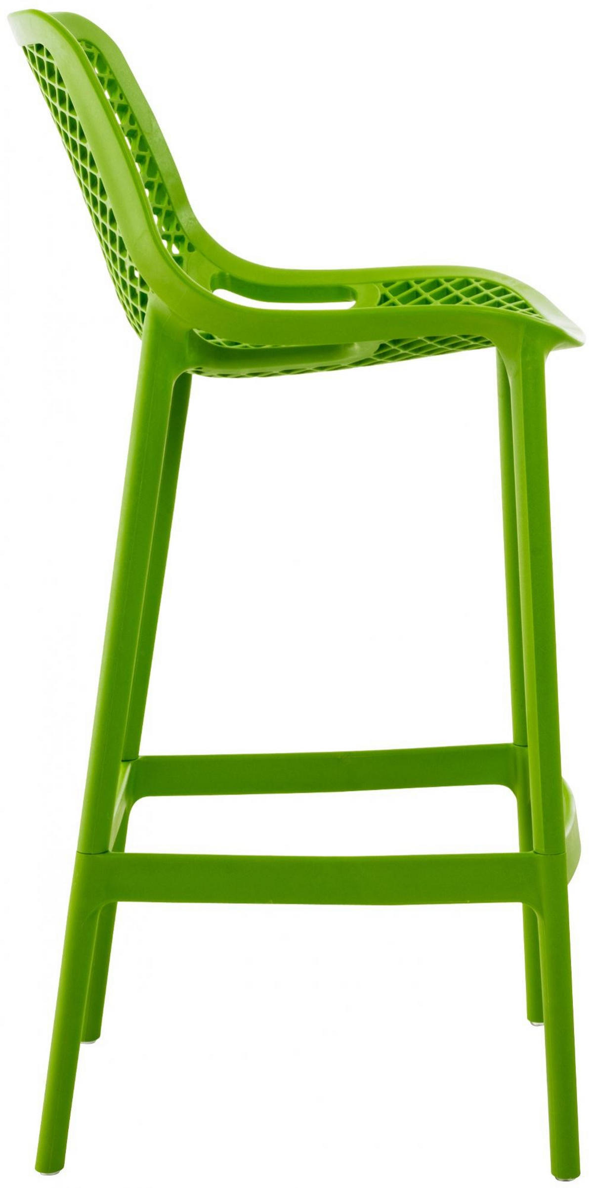 BARHOCKER Kunststoff grün - Grün, Kunststoff (45/105/53cm) - CLP