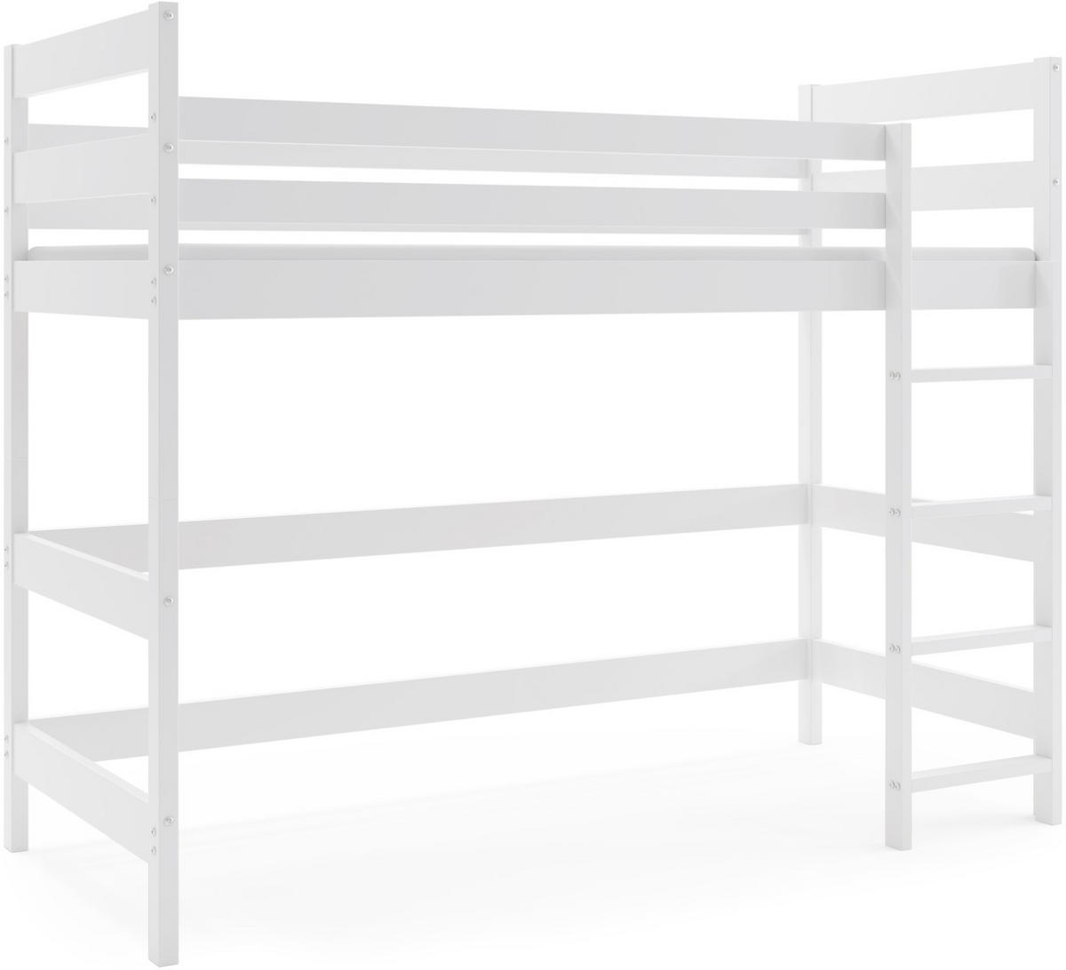 HOCHBETT Anter 200x90cm - Weiß, Holz (90/200cm) - Interbeds