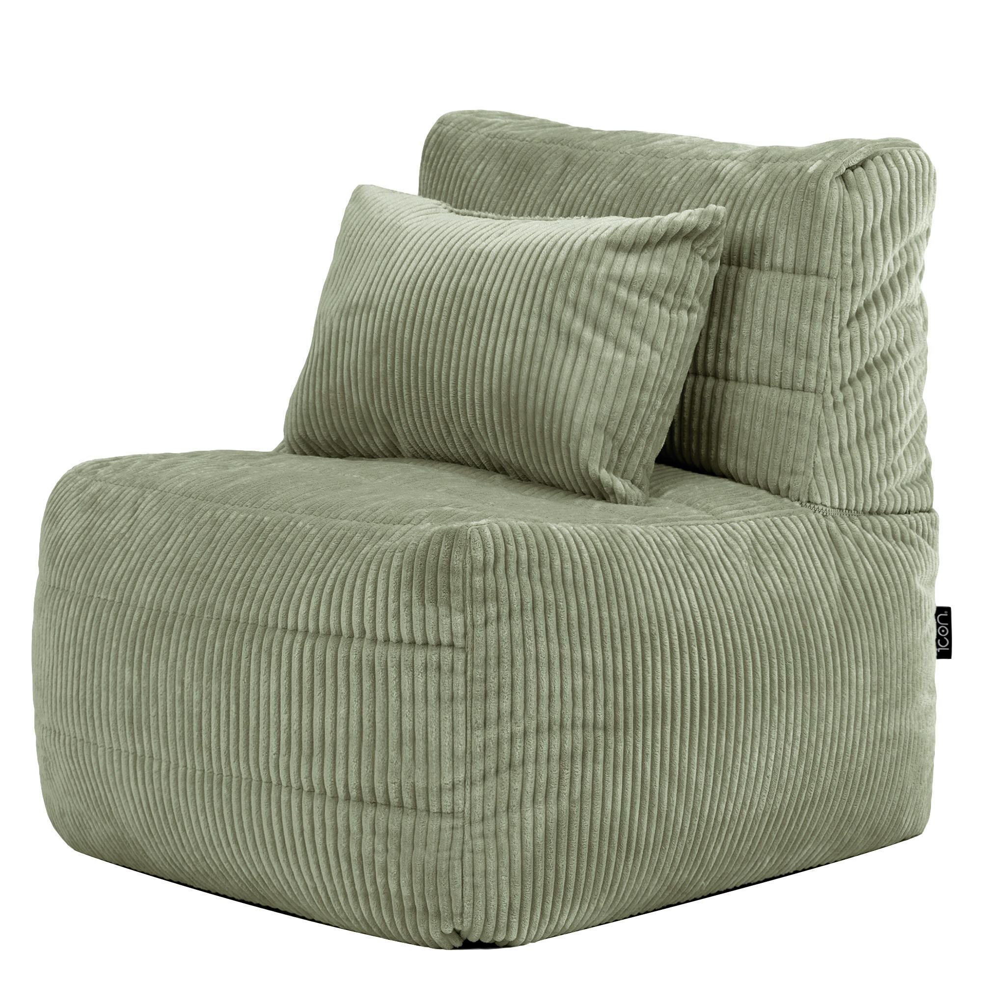 icon Sitzsack-Sessel Salbeigrün 75x70x78 cm