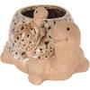 BLUMENTOPF Schildkröte 15/11 cm - Multicolor, Keramik (10.6cm)