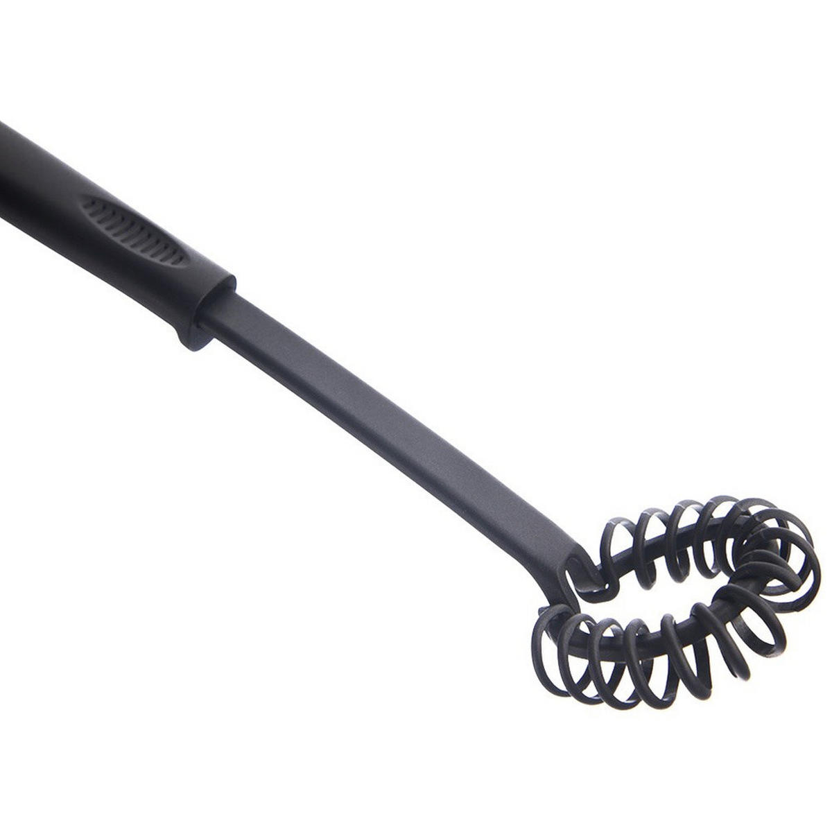 SPIRALSCHNEEBESEN Blackline 28 cm Schwarz - Schwarz, Kunststoff (28cm) - Orion 