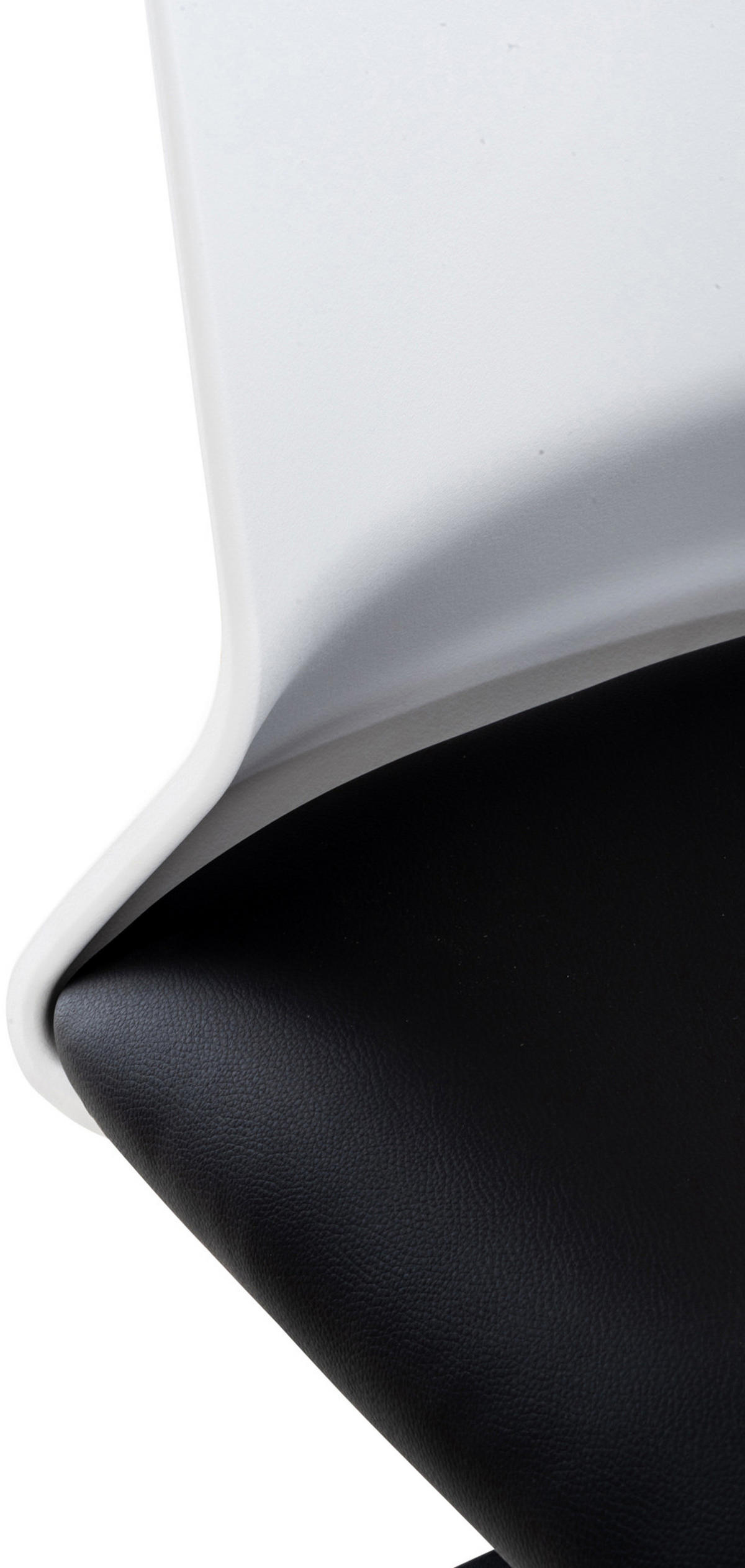 BÜROSTUHL Apollo, Kunstleder Schwarz - Schwarz, Kunststoff/Textil (61/100/61cm) - TPFLiving