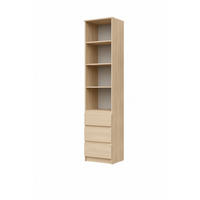 BÜCHERREGAL Sonoma Eiche 50/200/43 - Sonoma Eiche, Holzwerkstoff (50/200/43cm) - RAUMHIRSCH FURNITURE