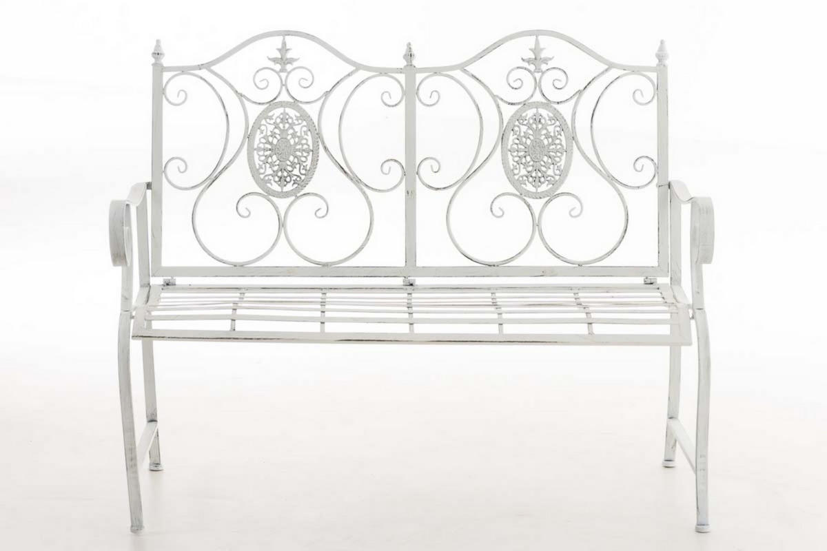 BANK Puncho antik weiß - Weiß, Metall (116/53/94cm) - TPFGarden