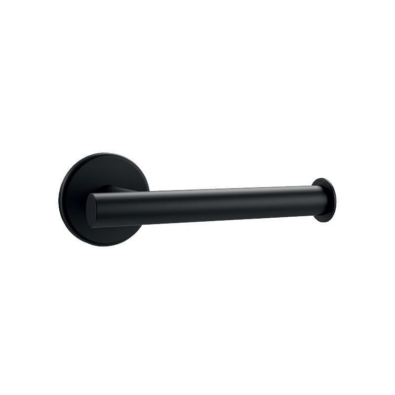 WC-PAPIERHALTER 1 Rolle Edelstahl matt schwarz - Anthrazit, Metall (15/6.5/23cm) - Delabie