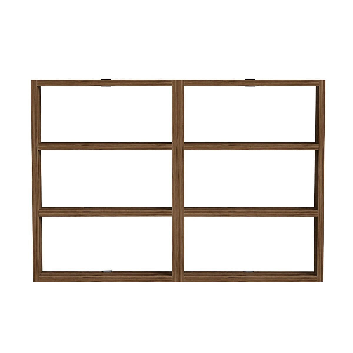 WANDREGAL mit 6 ablagen - joy 84,6/9/60 cm - Naturfarben, Holzwerkstoff (9/60/84.6cm) - Calicosy