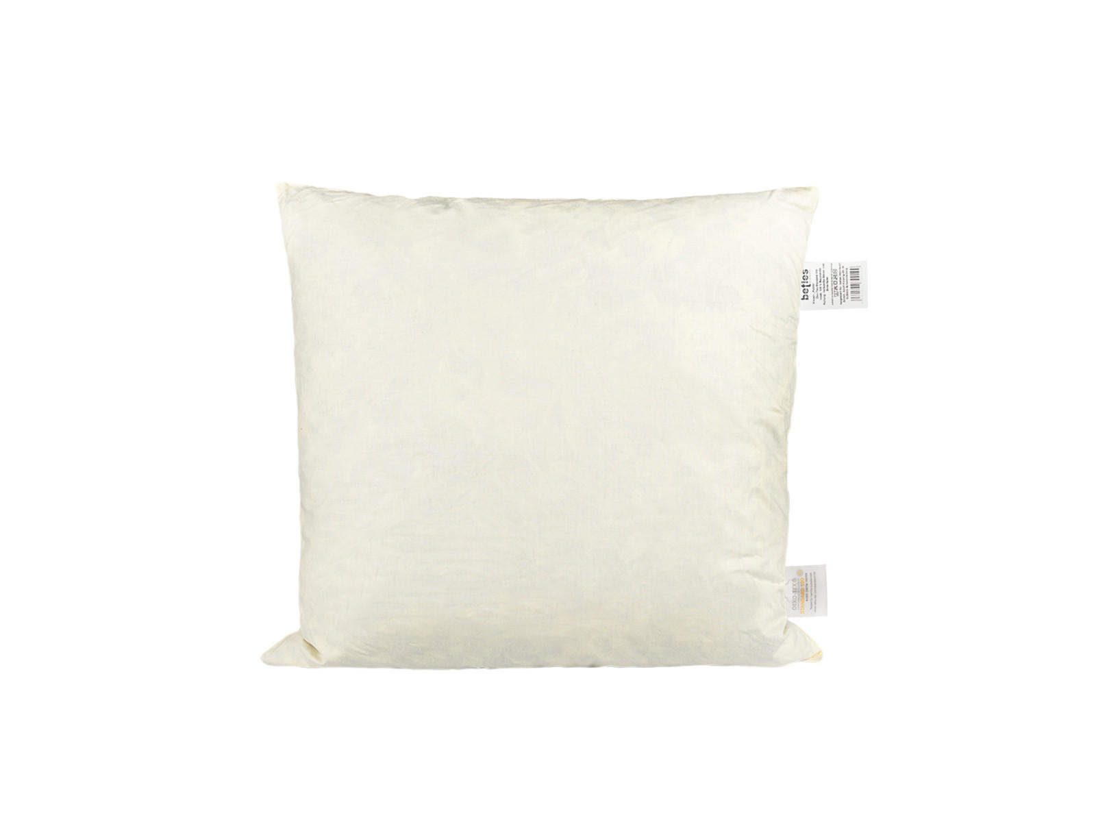 FEDERKISSEN Publik 45/45 cm - Creme, Textil (45/45cm) - beties Heimtextil