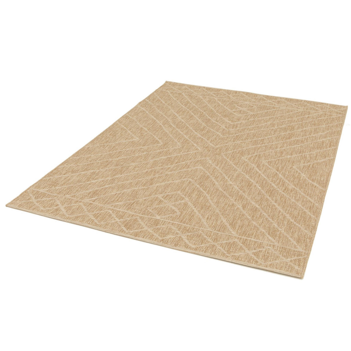 TEPPICH für Innen und Außen im Slowlife-Stil beige - Beige, Textil (200/290cm) - AFK Living