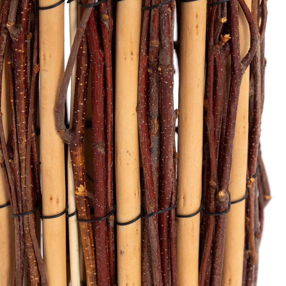 RAUMTEILER Bunch 71x35 cm, Weidenholz-Zweige braun-beige - Naturfarben, Naturmaterialien (35/71/35cm) - CREEDWOOD