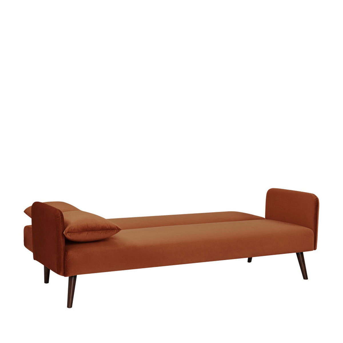 BETTSOFA - Rost - Rostfarben, Textil (190/78/84cm) - Drawer