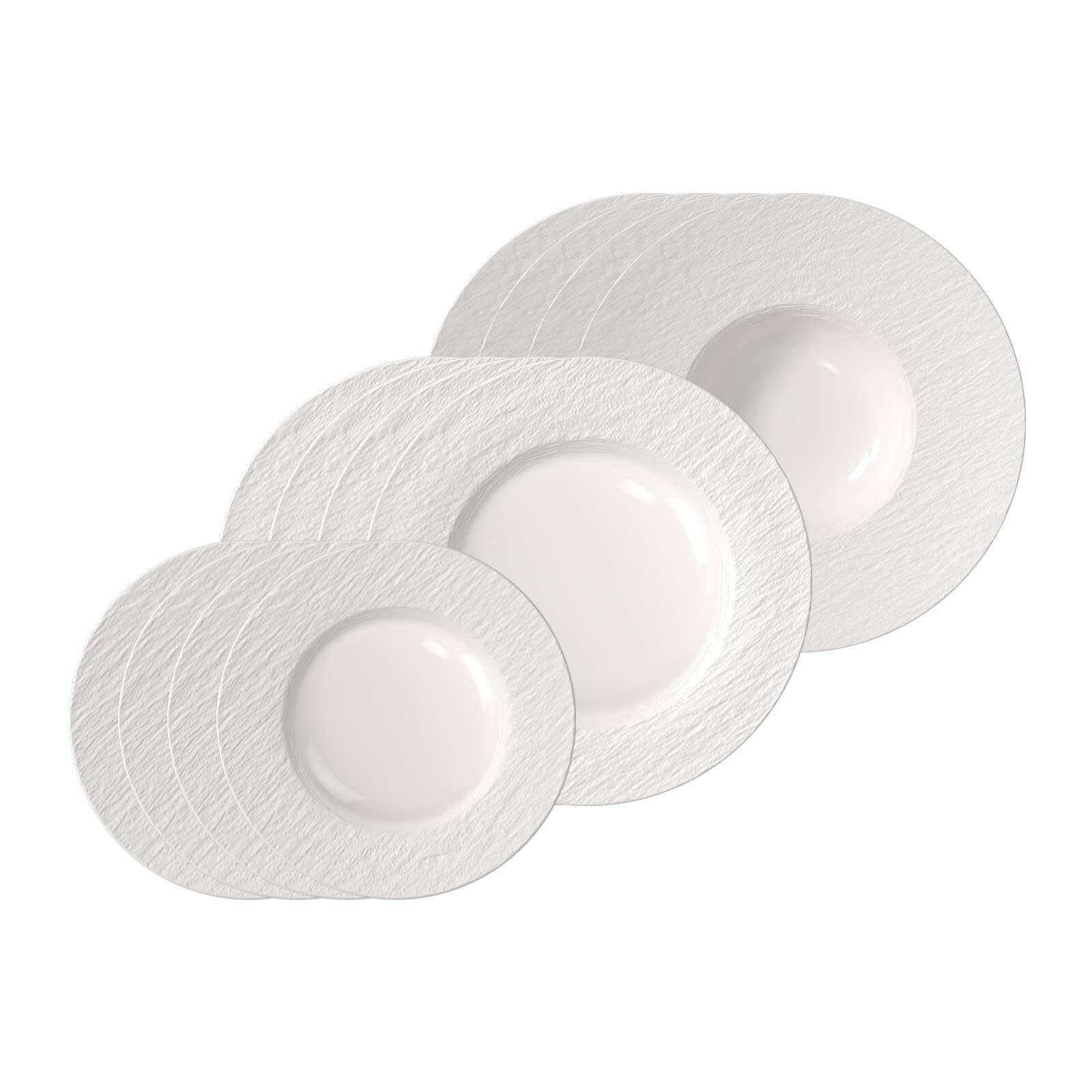 Villeroy & Boch Teller-Set Weiß 2x2x2 cm