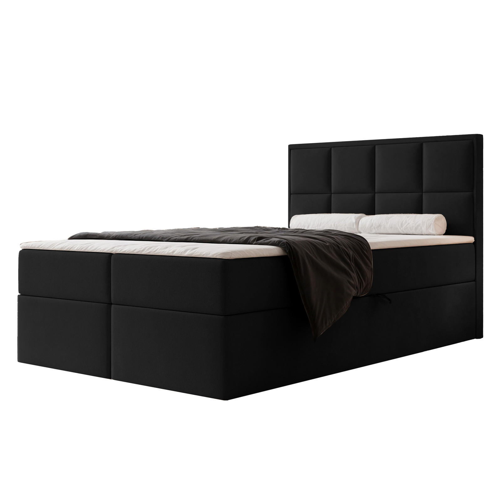 Ravio Boxbett Schwarz 120x200 cm