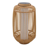 SOLARLATERNE MARIEL braun - Braun, Naturmaterialien (31/31/60cm) - Lumisky