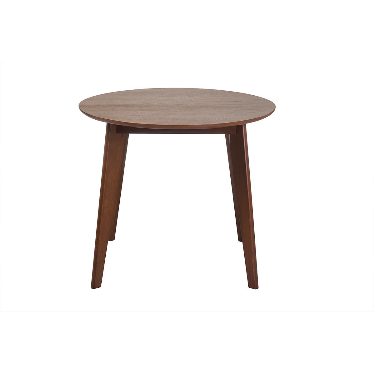 ESSTISCH Design Ausziehbar Nussbaum L150-200 MARIK - Walnussfarben, Holz (200/90/75cm) - Miliboo