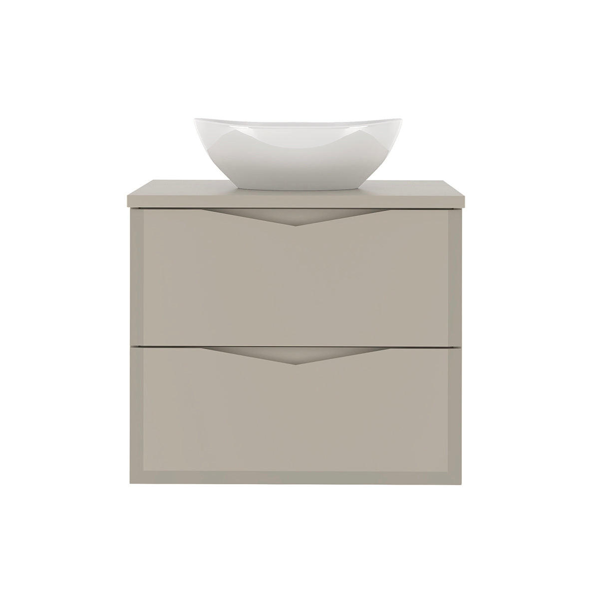 WASCHTISCH 60.6cm Ellie Kaschmir - Beige, Holzwerkstoff (60.6/52.2/46.5cm) - Petits-meubles