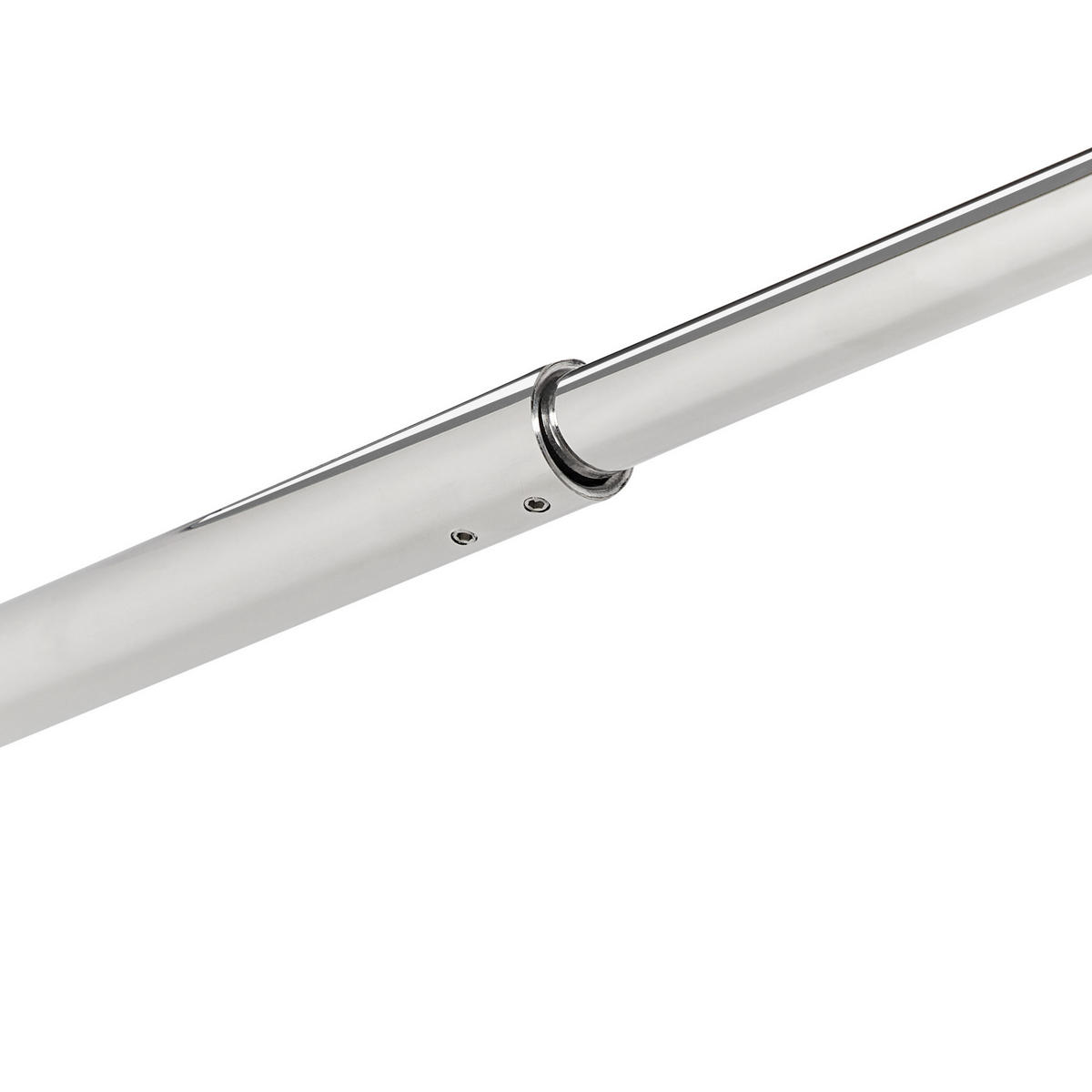 SPRCHOVÁ ZÁSTĚNA 100/190 cm Stříbrná Ahaus - stříbrná/průhledná, sklo (100/190cm) - Beliani