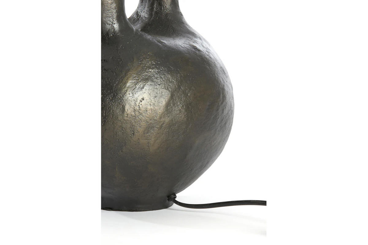 TISCHLEUCHTE IMOLA 19x17x30 cm, Metall, Anthrazit - Anthrazit, Metall (19/17/30cm) - Light & Living