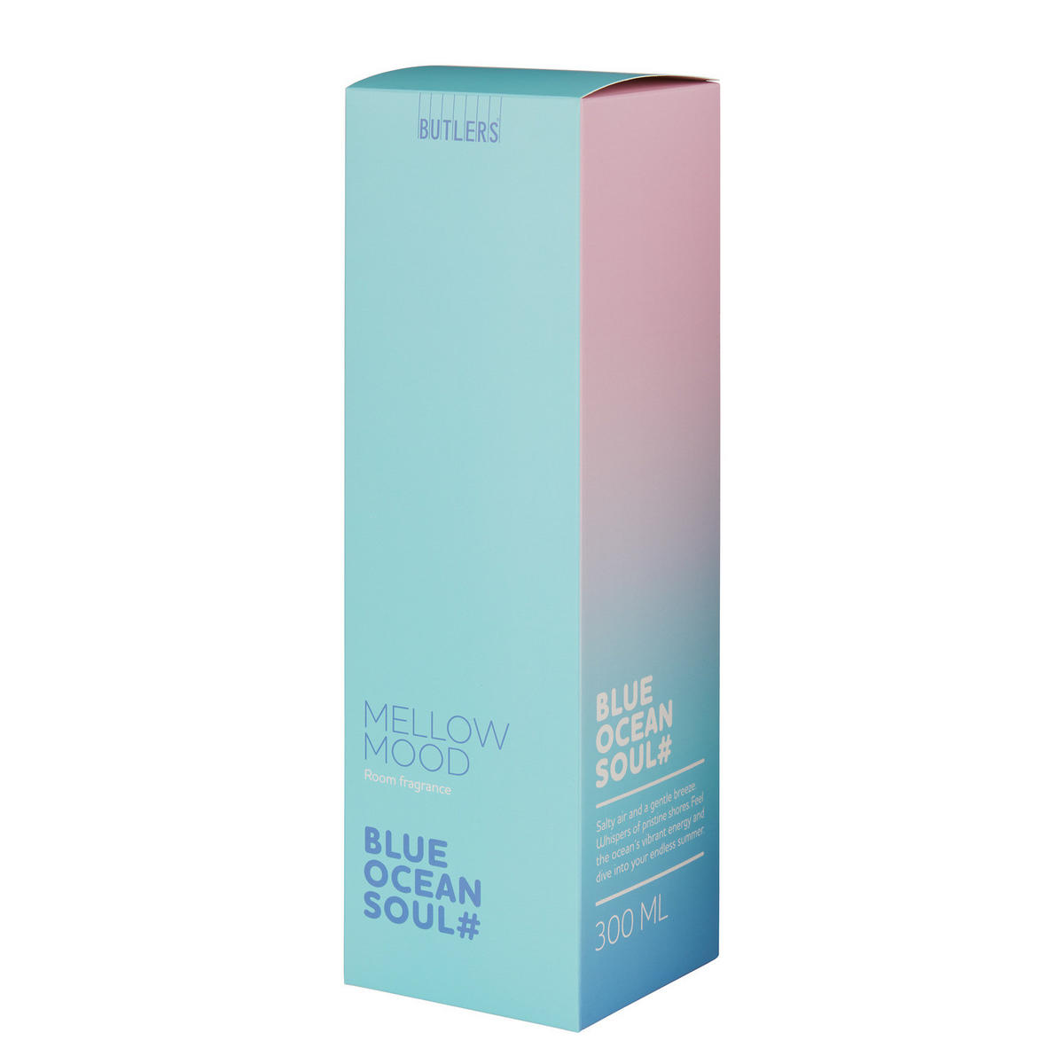 RAUMDUFT Blue Ocean Soul 300ml - Blau, Glas (9/29/9cm) - Butlers