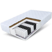 TASCHENFEDERKERNMATRATZE NATURAL MAX - Weiß, Textil (80/200cm) - FDM