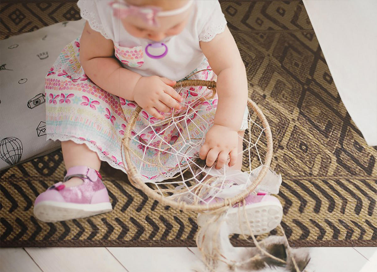 VINYL-TEPPICH 225x150 cm Braun - Braun, Kunststoff (150/1.6cm) - ArtPrintCave