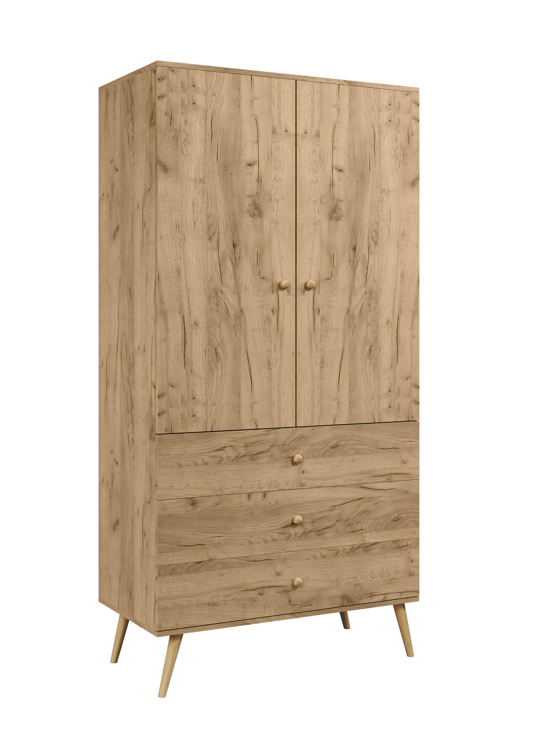 Sepro Meble Schrank Beige 100x202x52 cm