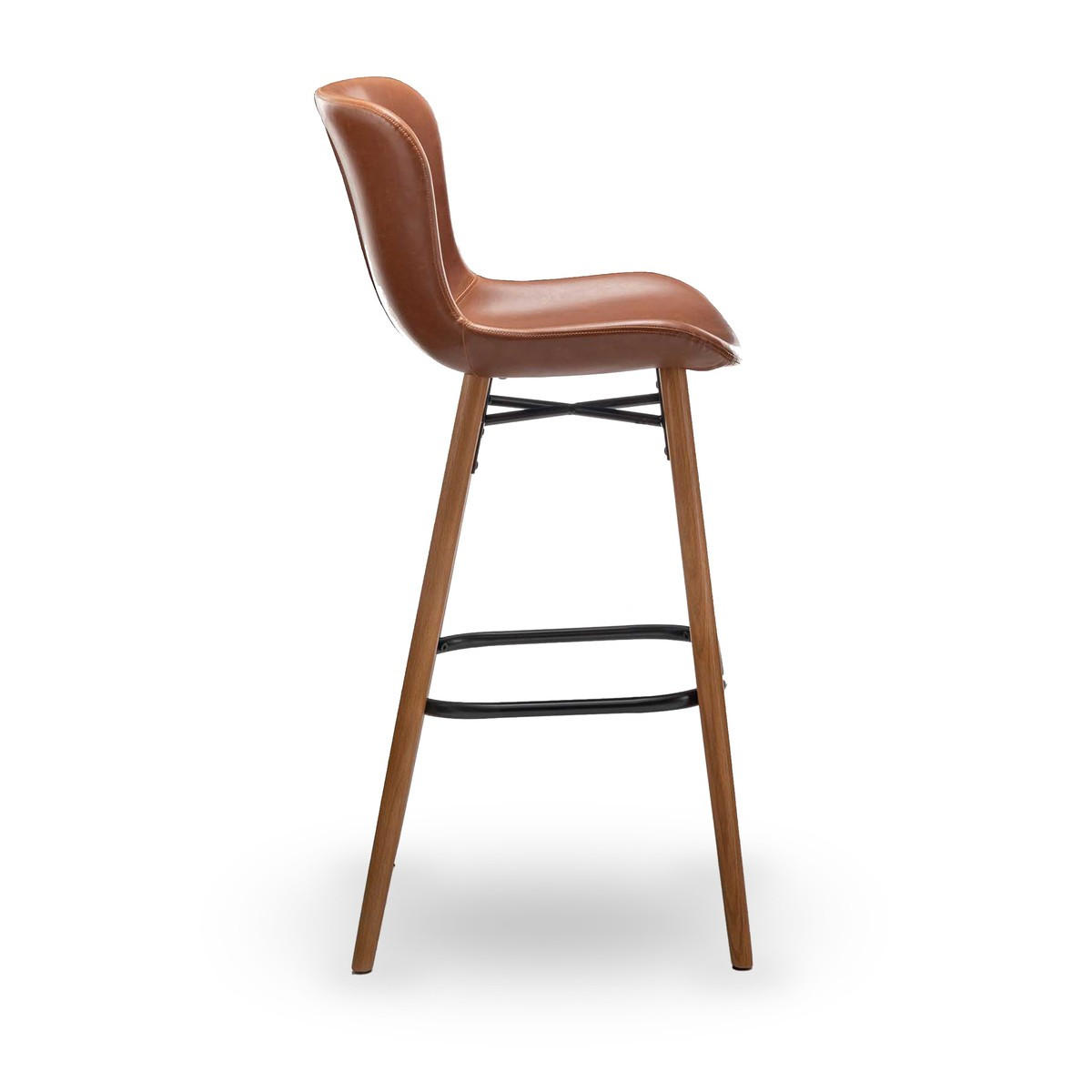 BARHOCKER (2er-set) braun - loft 51/46/105 cm - Braun, Textil (46/105/51cm) - Calicosy