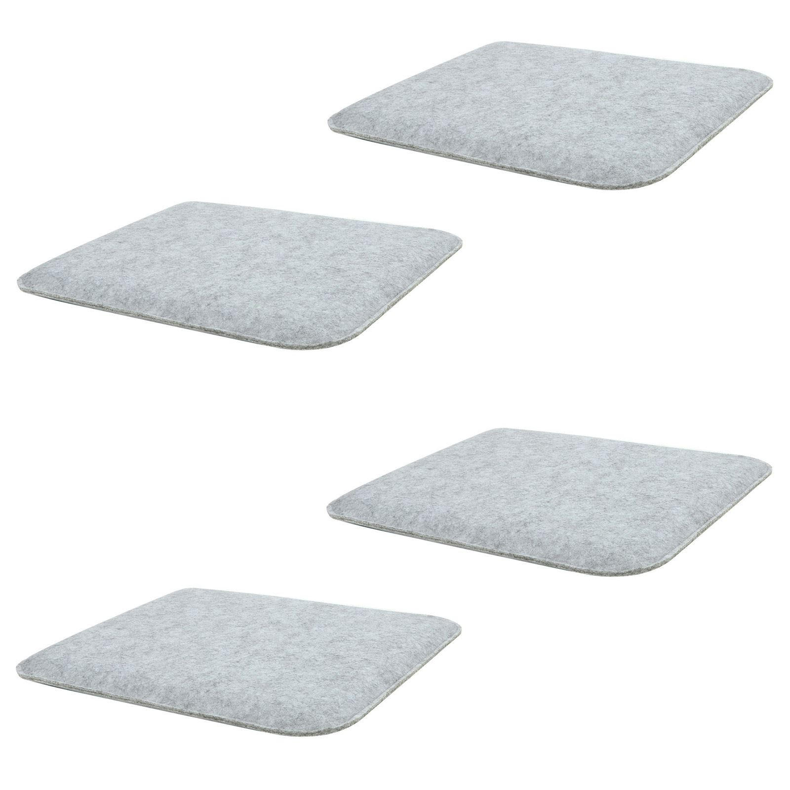 SITZKISSEN GRACE 4ER-SET - Grau, Textil (35/35/2cm) - IDIMEX