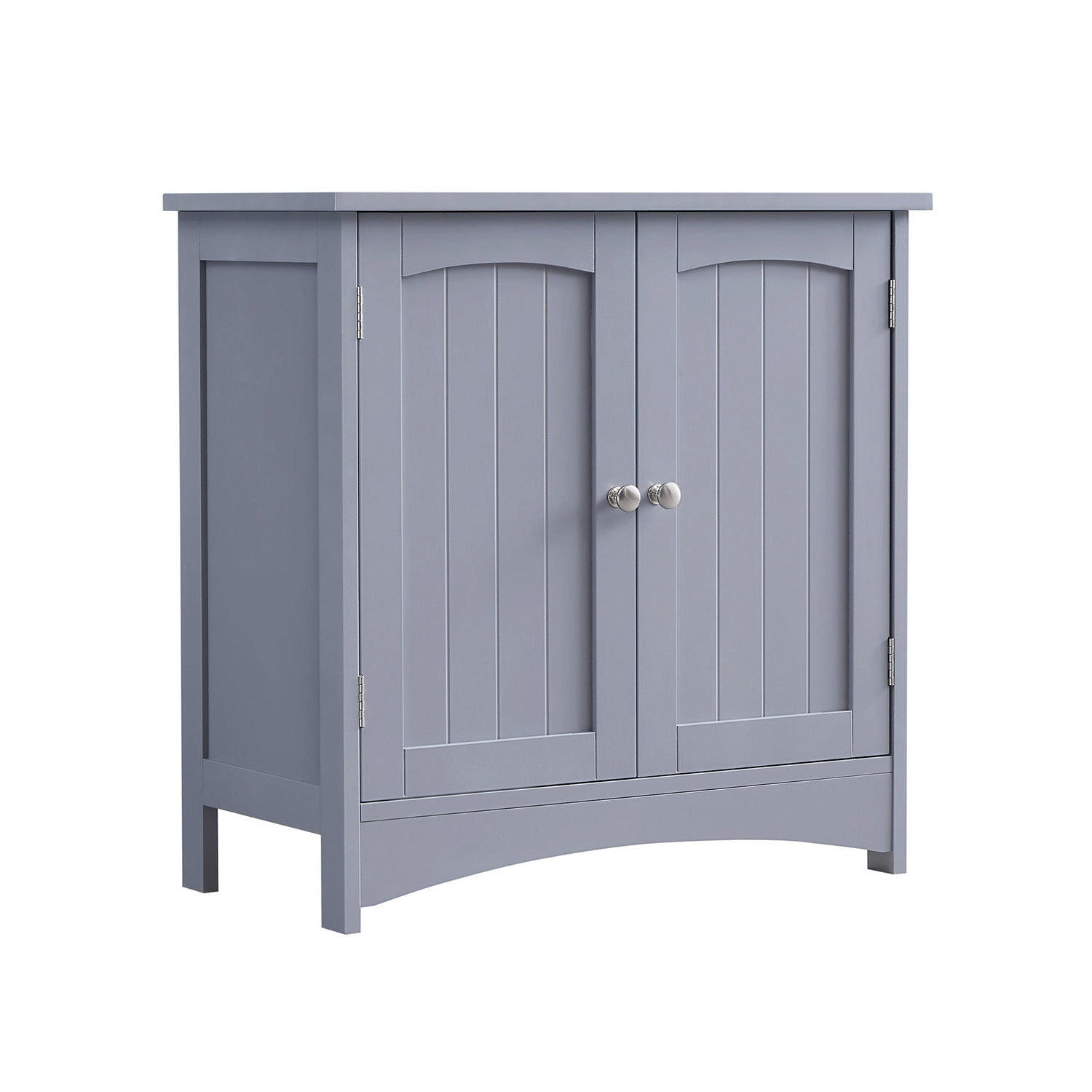 WASCHBECKENUNTERSCHRANK BANJUL - Grau, Holzwerkstoff (60/60/30cm) - Hansiro