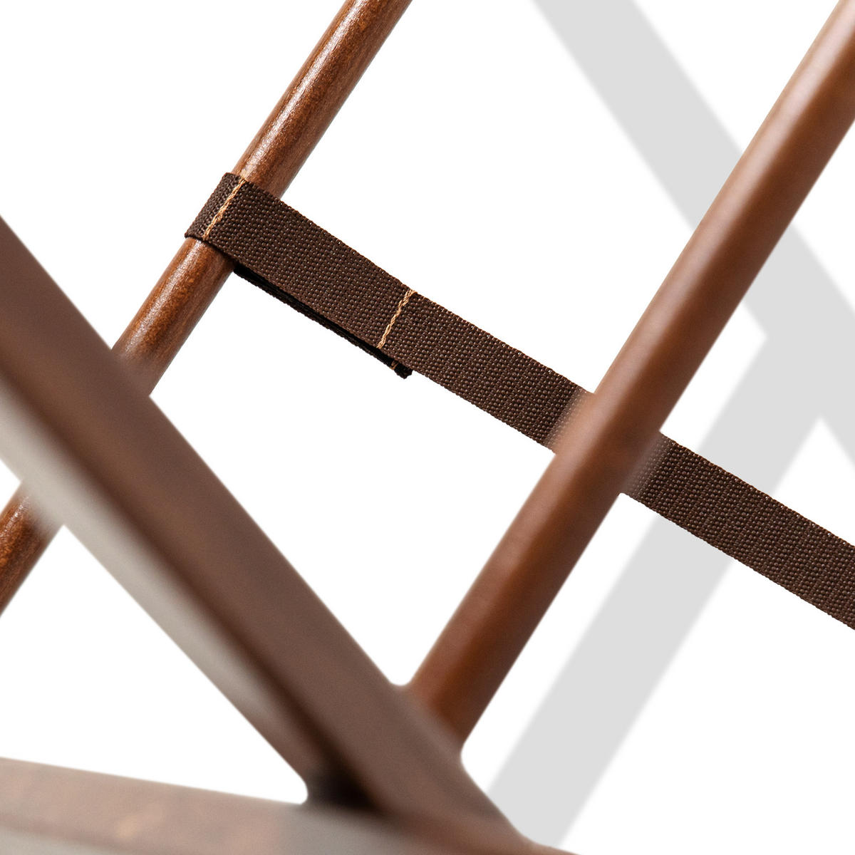 KLEIDERBUTLER AGLAS Herrendiener, braunes Buchenholz - Braun, Holz (32/104/44cm) - KONSIMO®