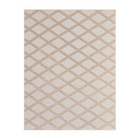 FLACHWEBETEPPICH Skandinavisch Dunkelcreme Beige 80 x 150 cm - Creme, Kunststoff (80/150cm) - TT Home