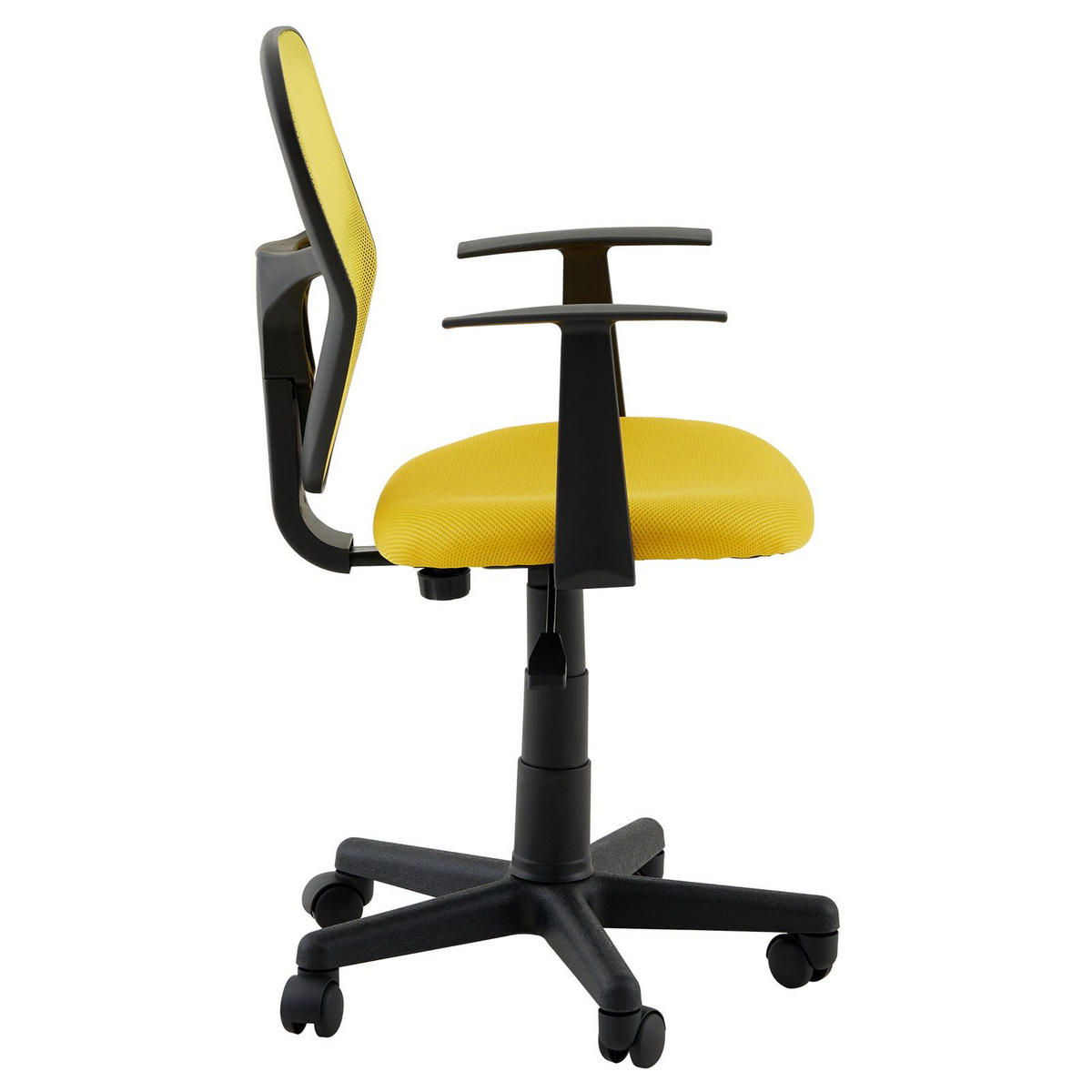 KINDERDREHSTUHL STUDIO gelb - Gelb, Textil (53/92/52cm) - IDIMEX